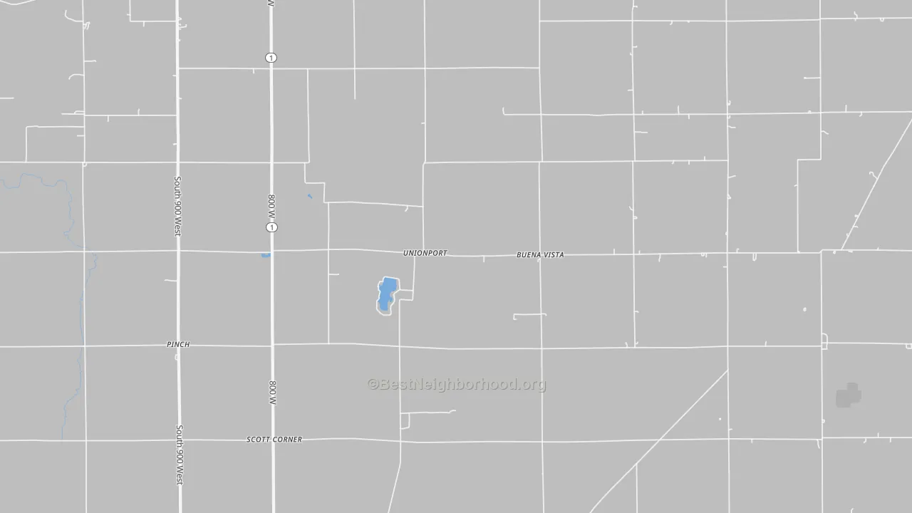 Transit Grade map of Unionport, IN