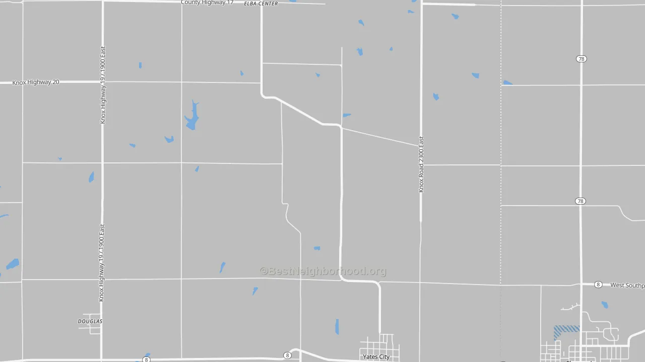Transit Grade map of Uniontown, IL