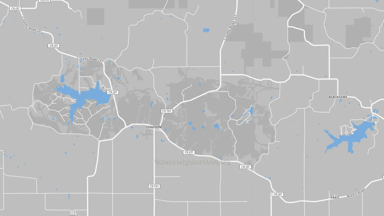 Transit Grade map of Unionville, IA