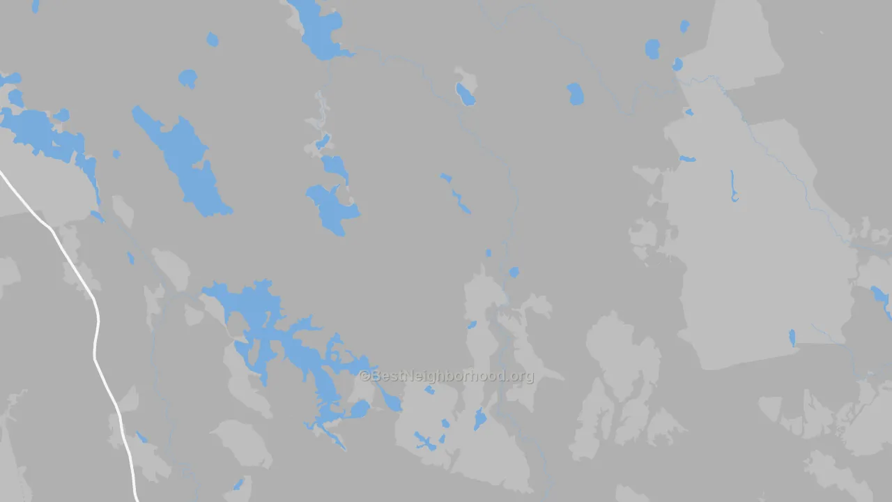Transit Grade map of Unionville, ME
