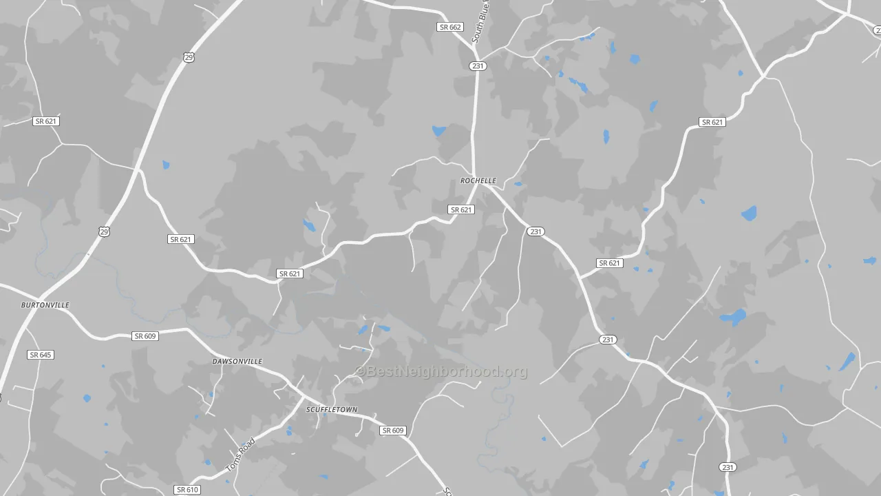 Transit Grade map of Uno, VA