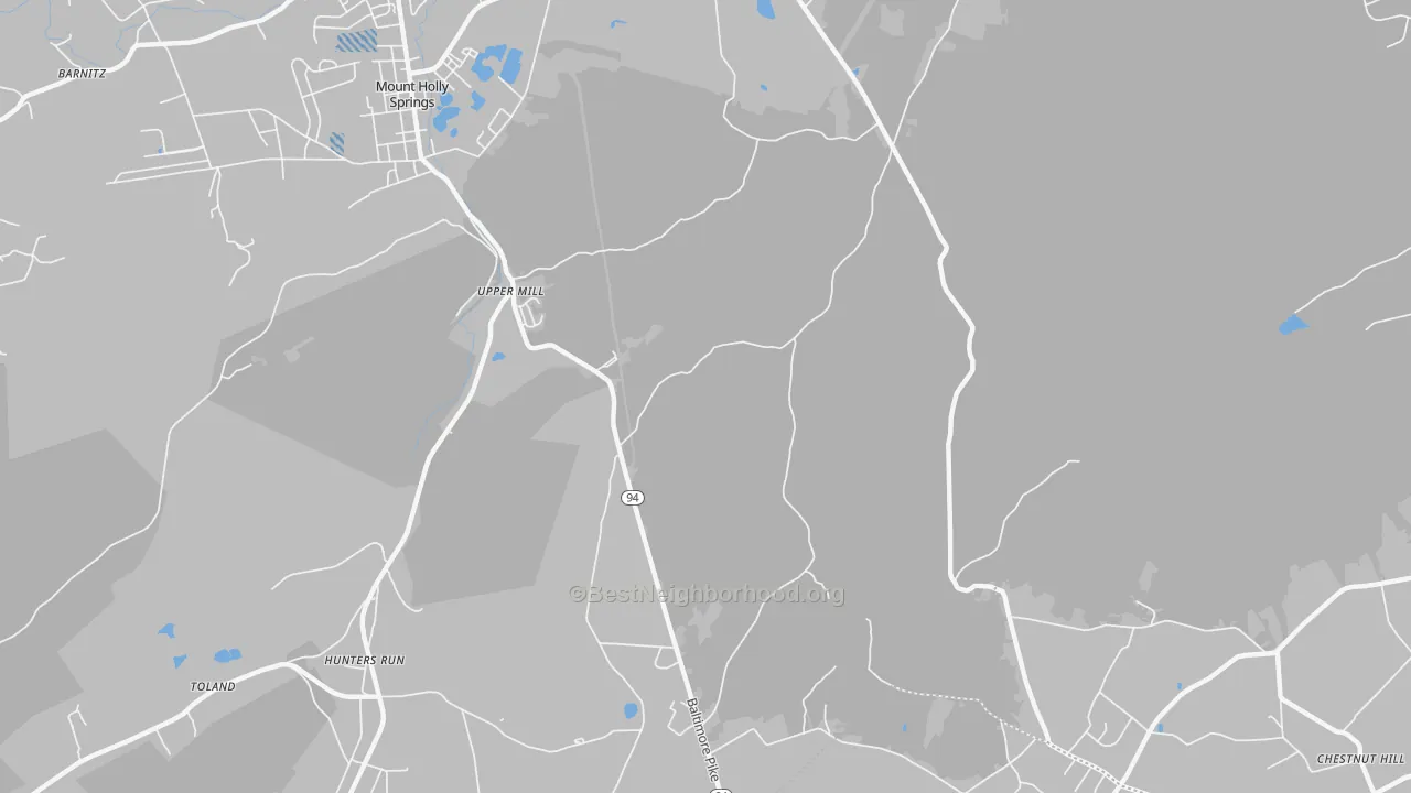 Transit Grade map of Upper Mill, PA