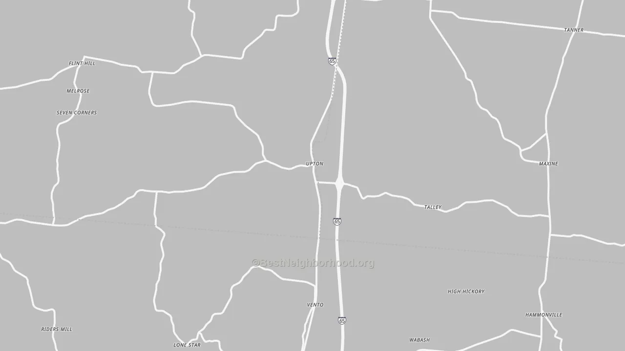 Transit Grade map of Upton, KY