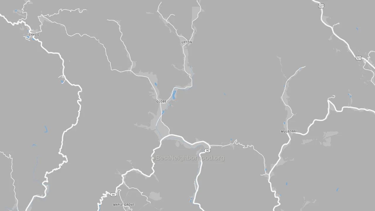 Transit Grade map of Upton, NC