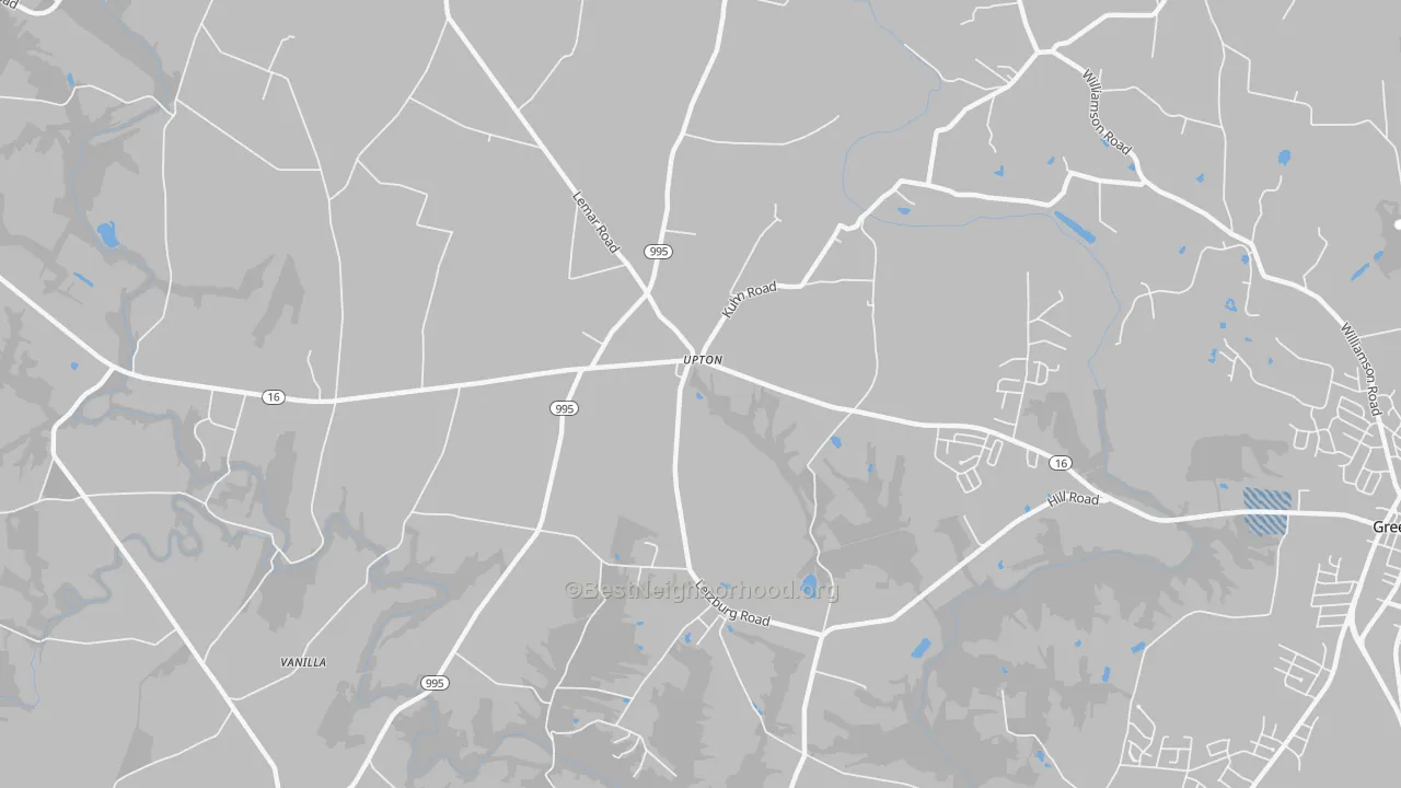 Transit Grade map of Upton, PA