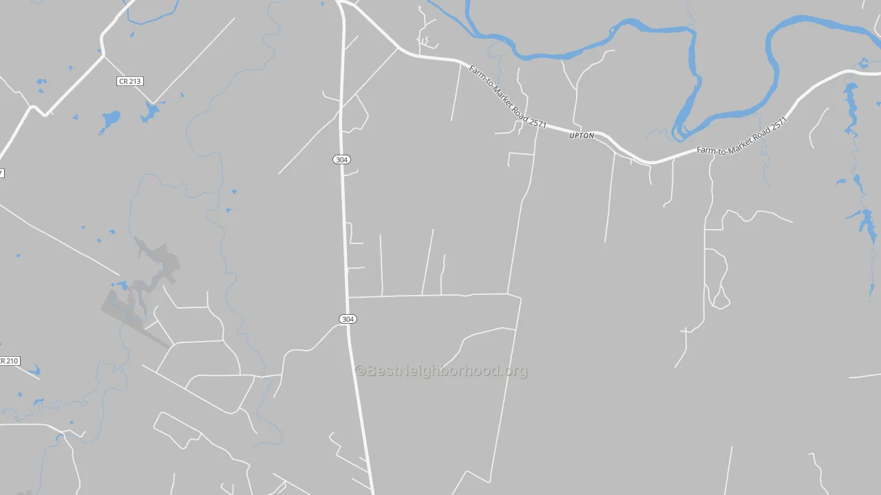 Transit Grade map of Upton, TX