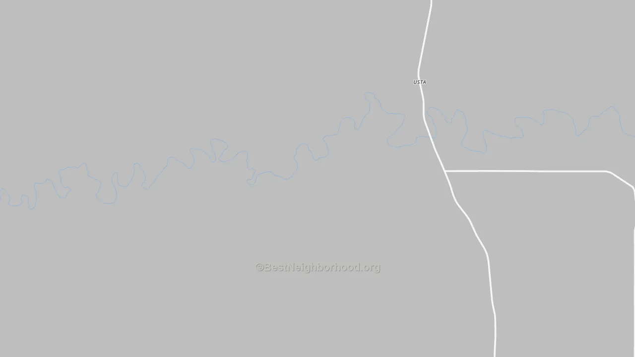 Transit Grade map of Usta, SD
