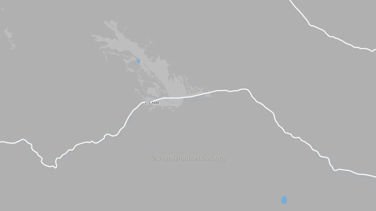 Transit Grade map of Ute Park, NM