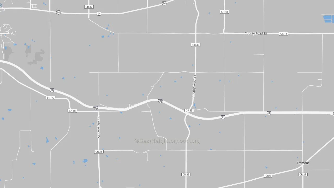 Transit Grade map of Utica, MN