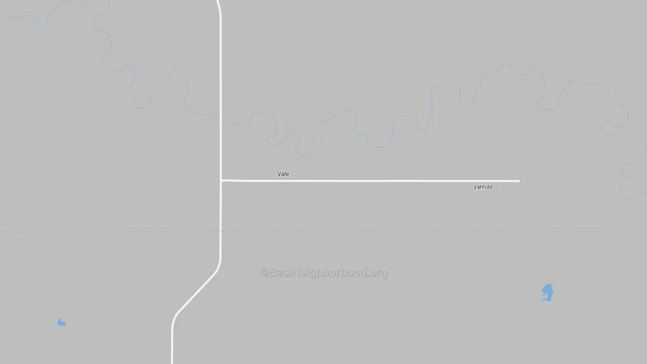 Transit Grade map of Vale, SD