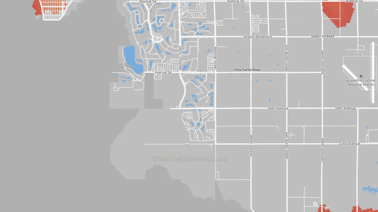 Transit Grade map of Valerie, CA