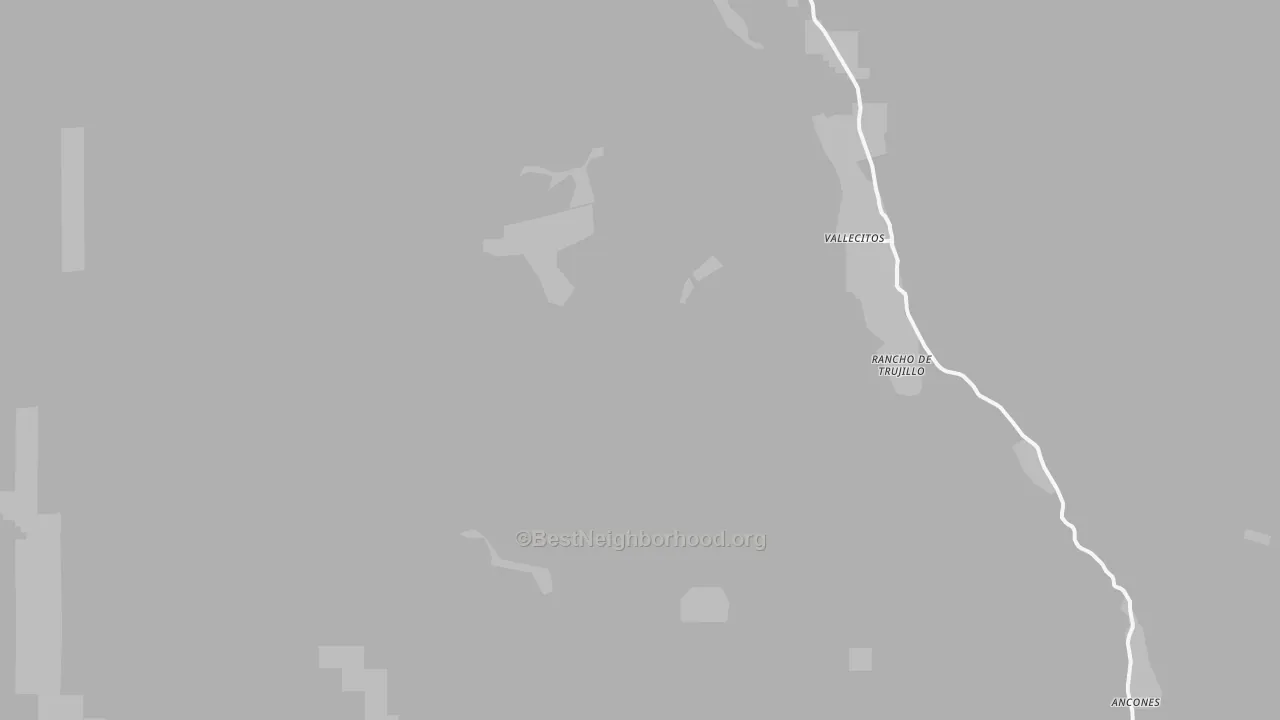 Transit Grade map of Vallecitos, NM