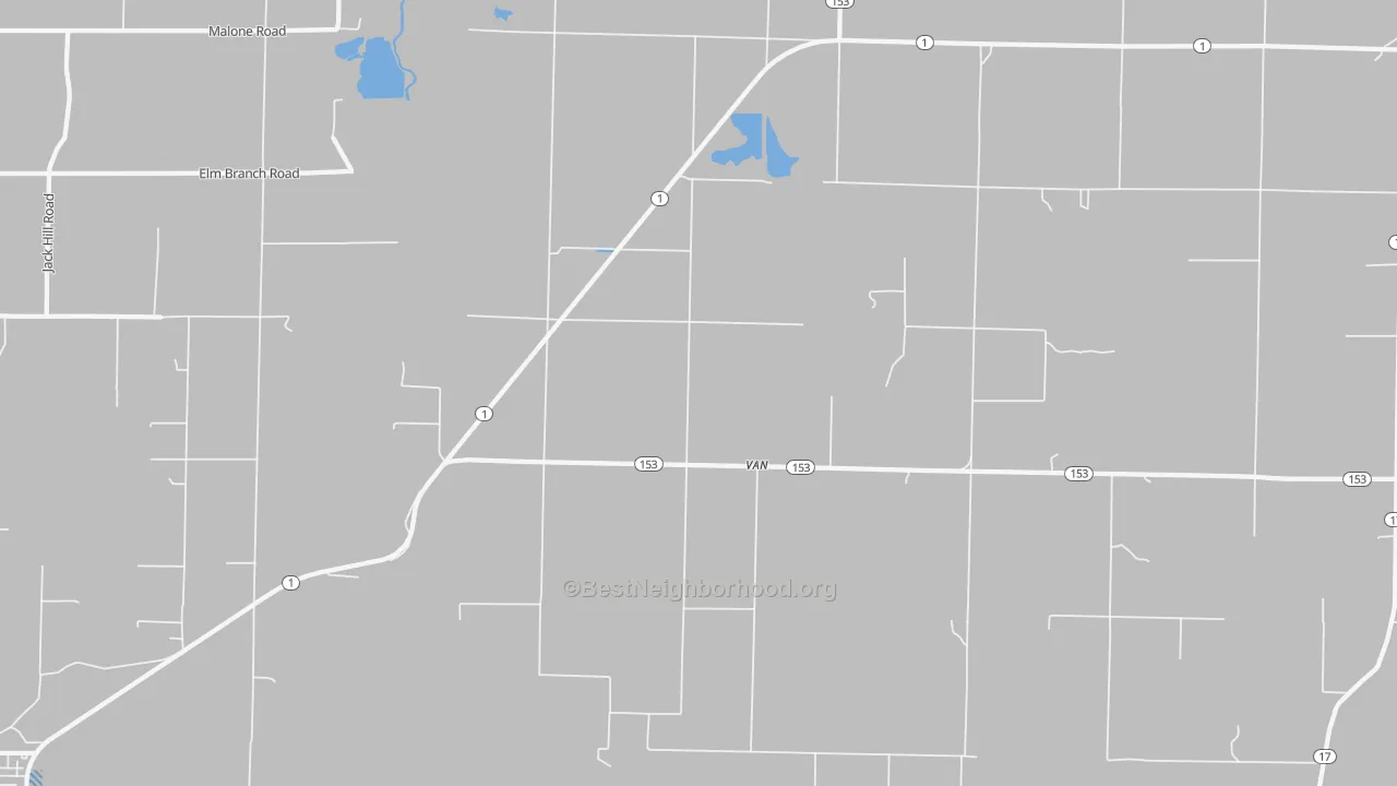 Transit Grade map of Van, AR