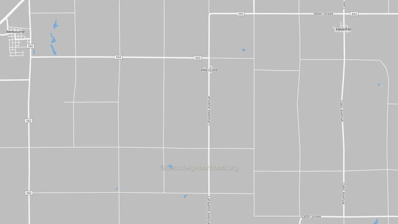Transit Grade map of Van Cleve, IA