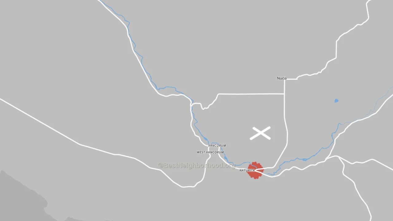 Transit Grade map of Vancorum, CO
