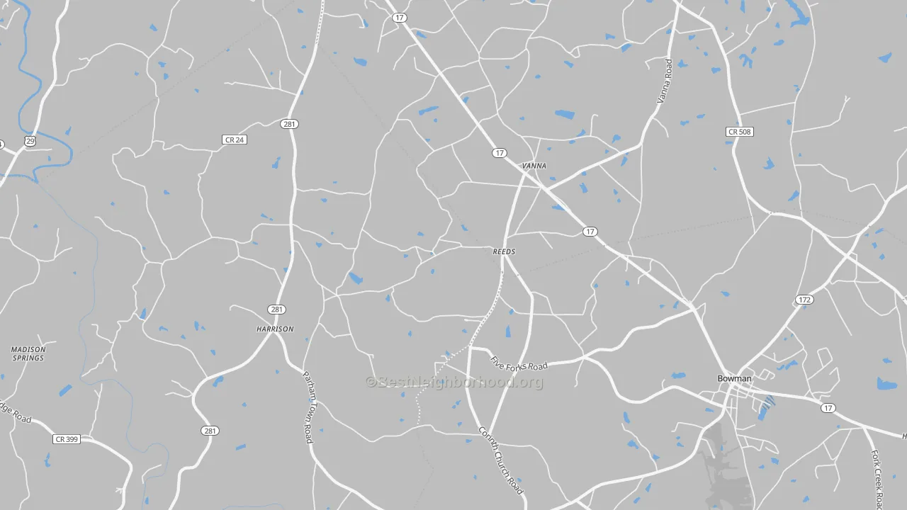 Transit Grade map of Vanna, GA