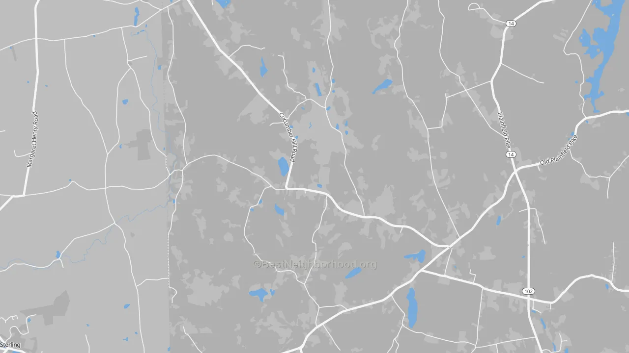 Transit Grade map of Vaughn Hollow, RI
