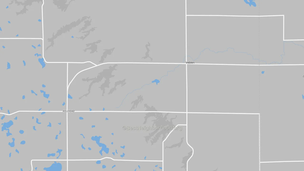 Transit Grade map of Veblen, SD