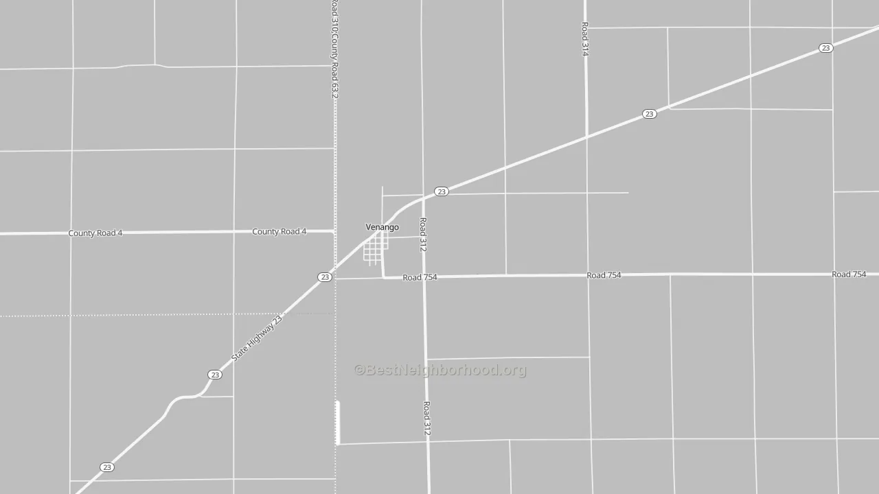 Transit Grade map of Venango, NE