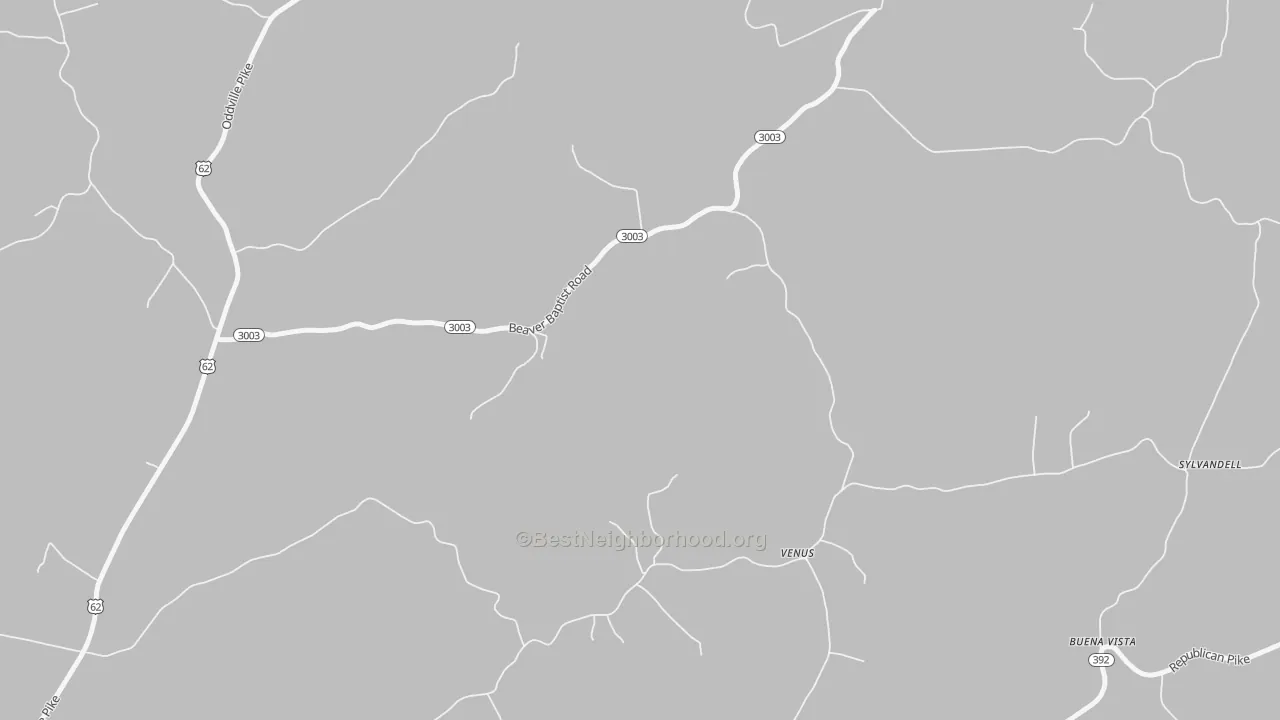 Transit Grade map of Venus, KY