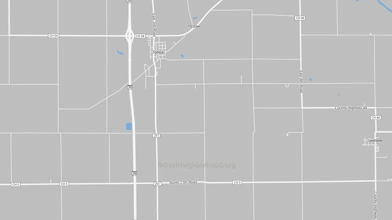 Transit Grade map of Vermilionville, IL
