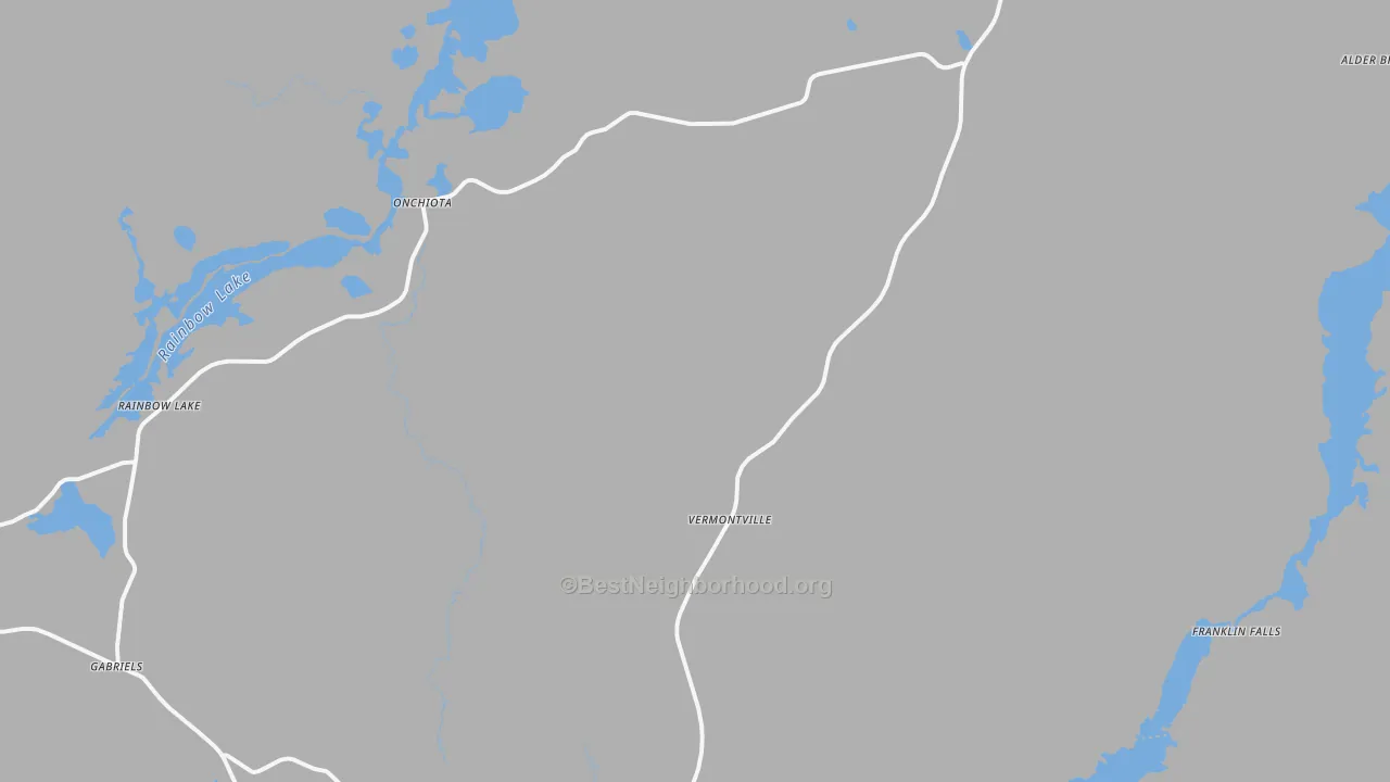 Transit Grade map of Vermontville, NY