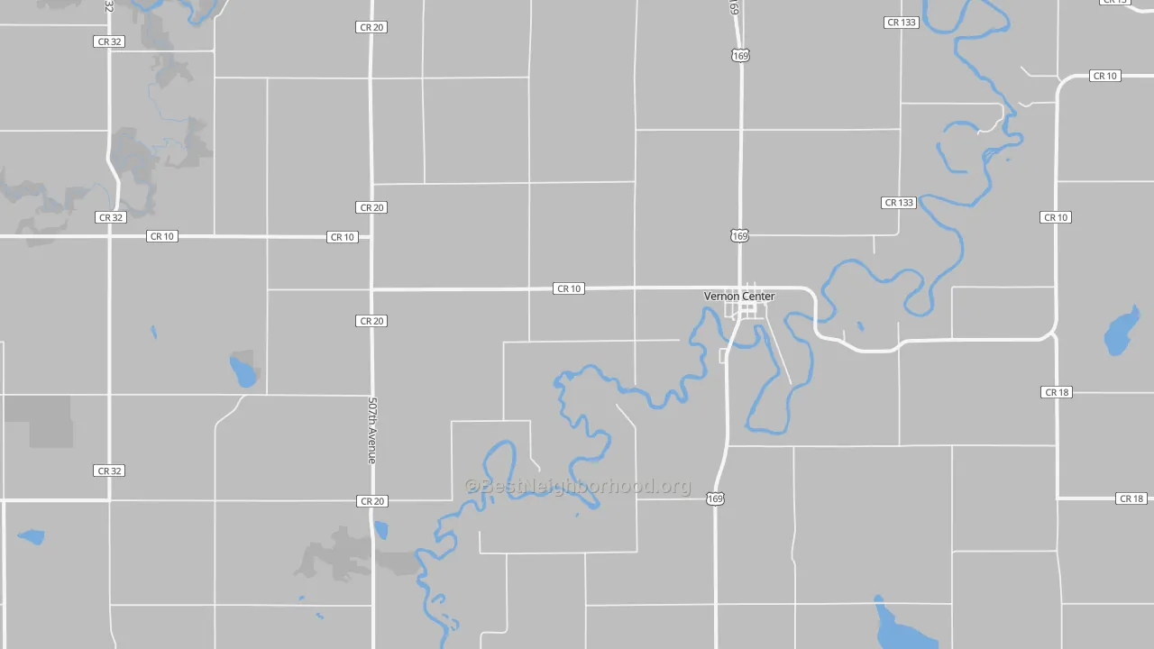 Transit Grade map of Vernon Center, MN