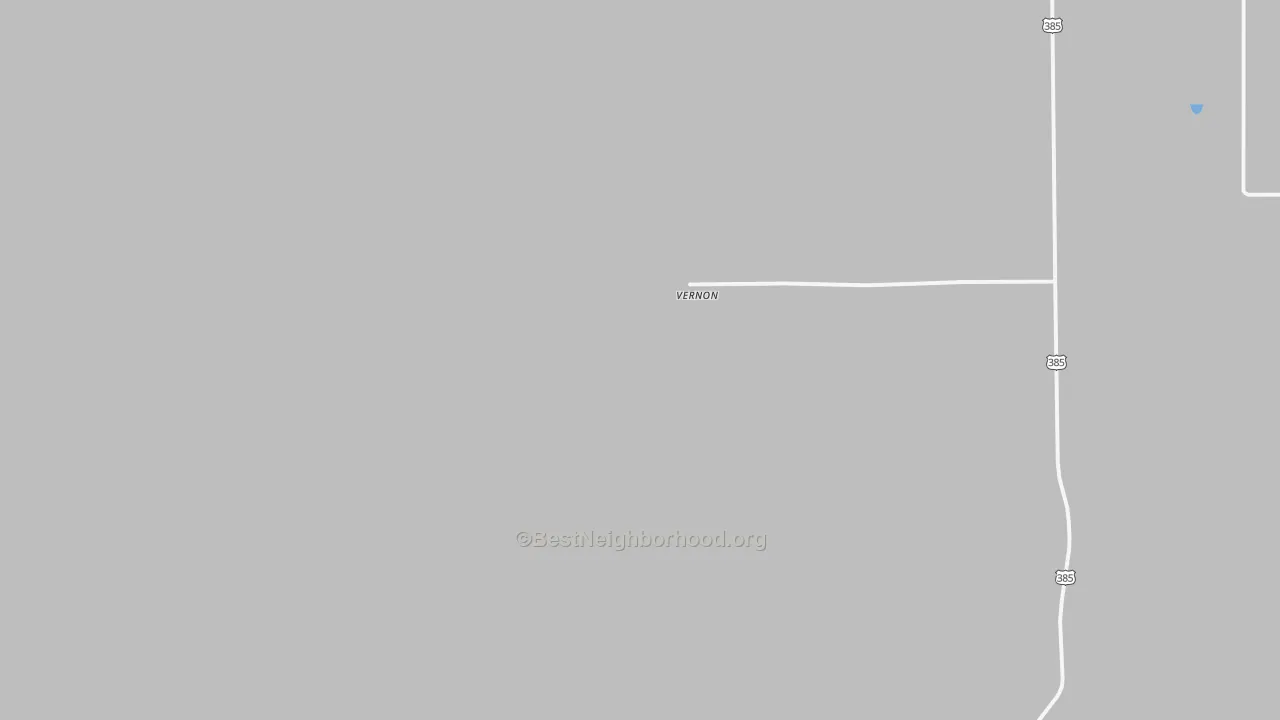 Transit Grade map of Vernon, CO