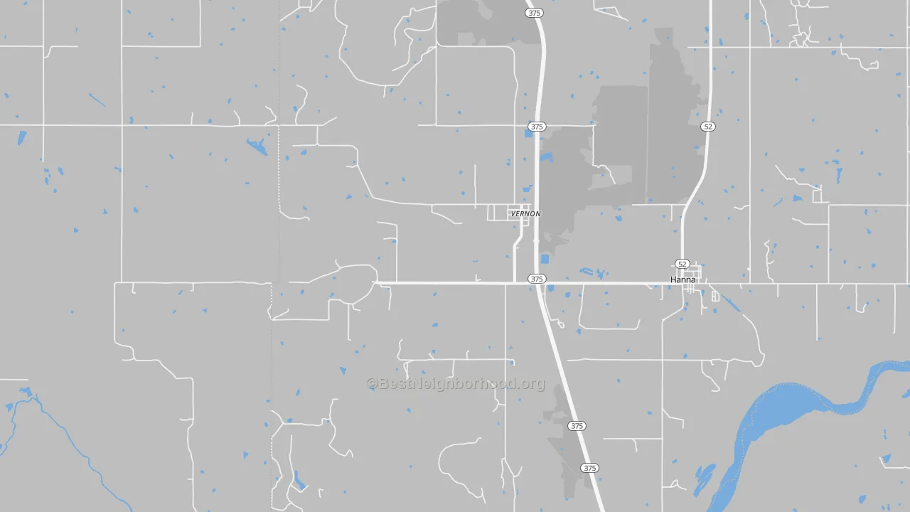 Transit Grade map of Vernon, OK