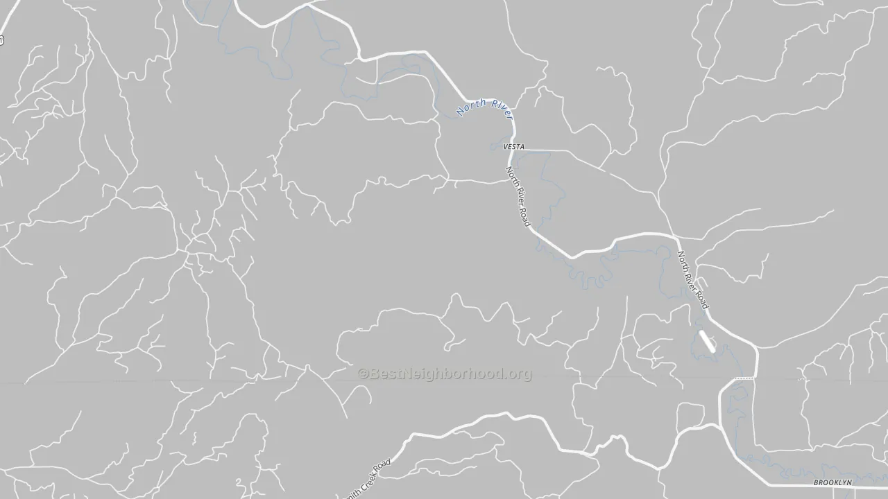 Transit Grade map of Vesta, WA