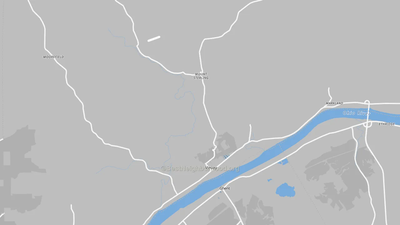 Transit Grade map of Vevay, IN