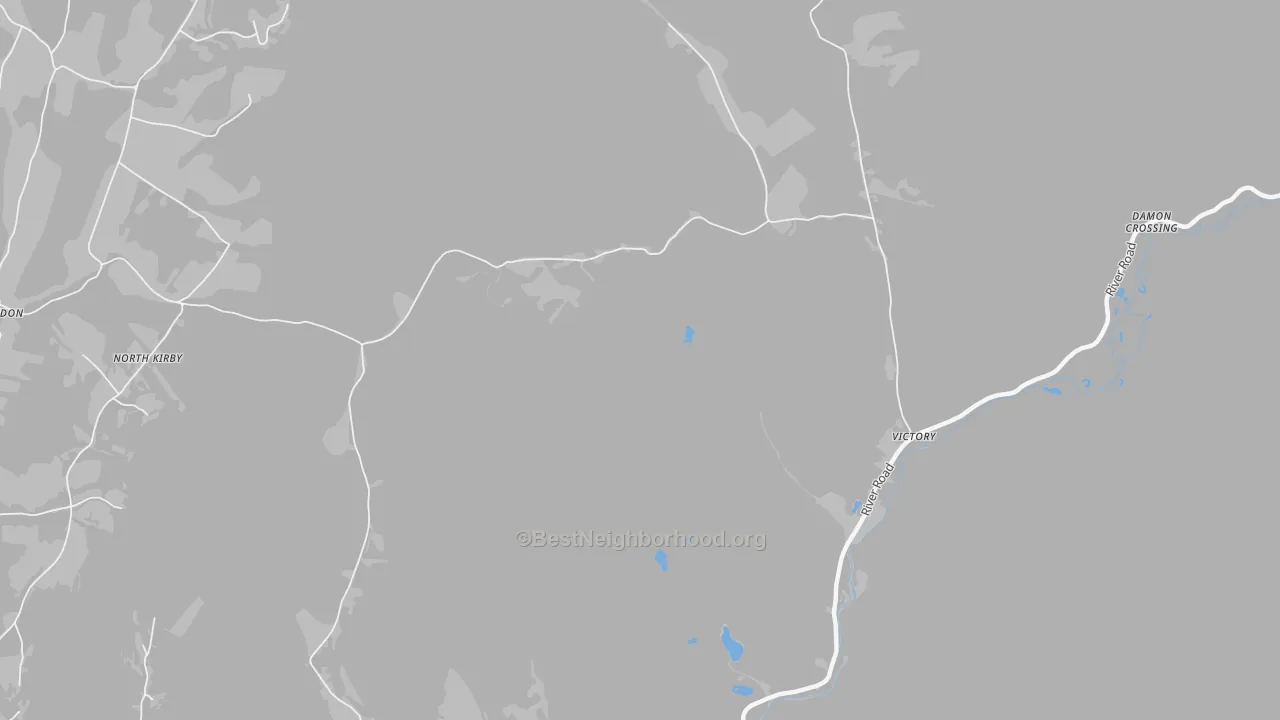 Transit Grade map of Victory, VT