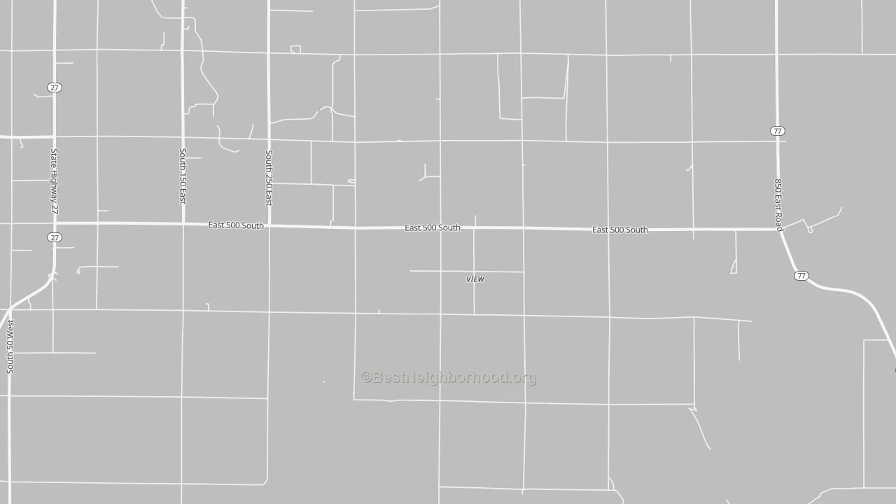 Transit Grade map of View, ID