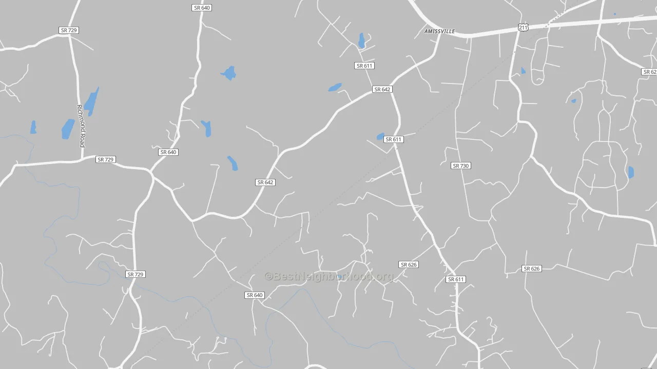 Transit Grade map of Viewtown, VA