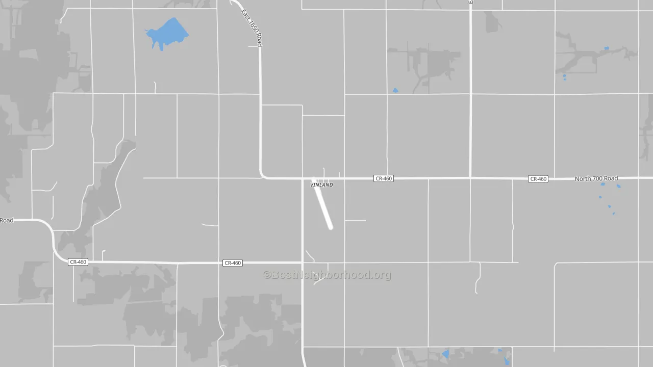 Transit Grade map of Vinland, KS