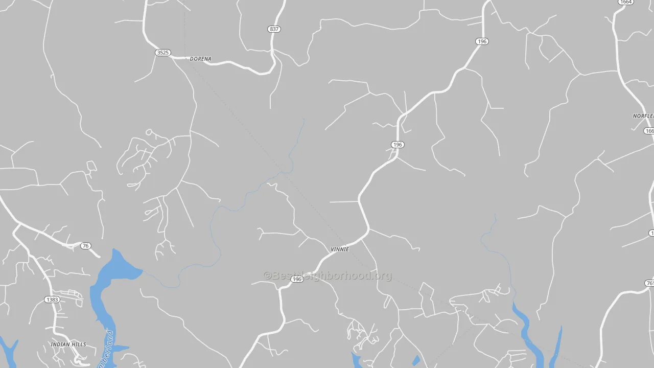 Transit Grade map of Vinnie, KY