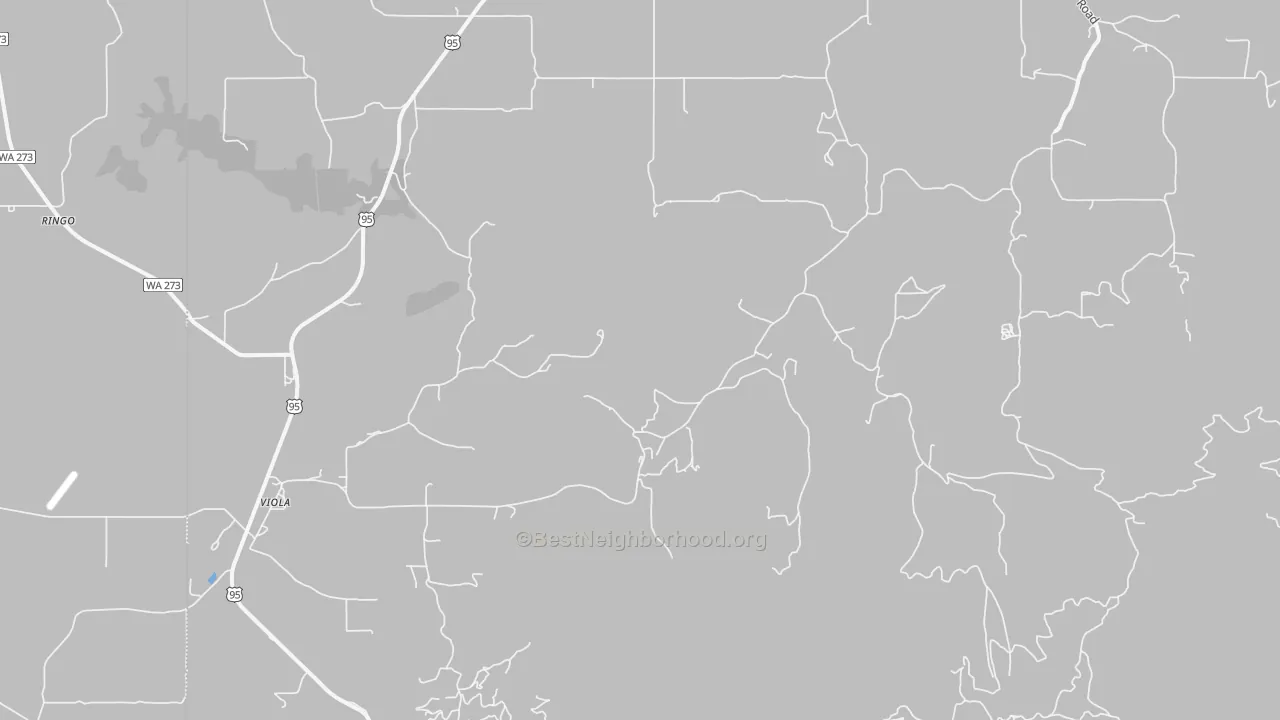 Transit Grade map of Viola, ID