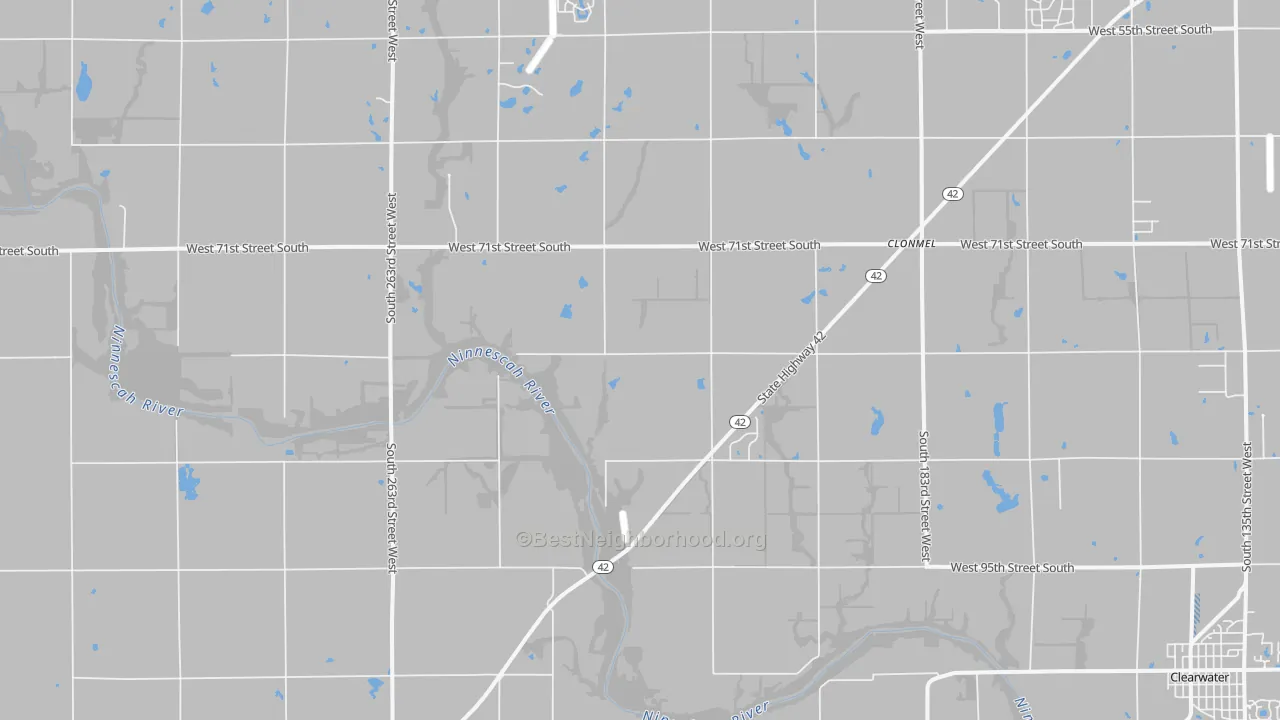 Transit Grade map of Viola, KS