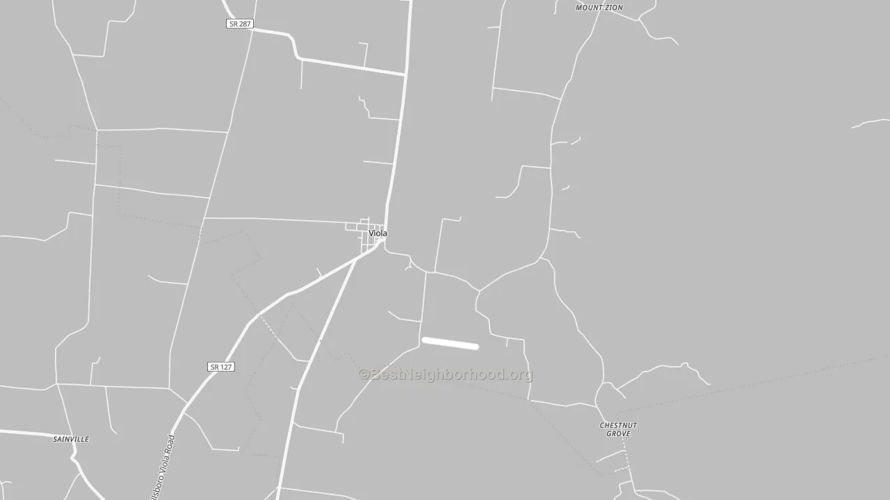 Transit Grade map of Viola, TN