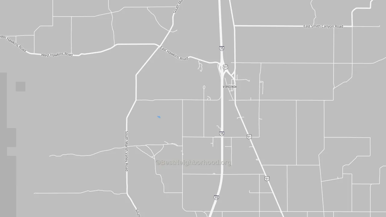 Transit Grade map of Virginia, ID
