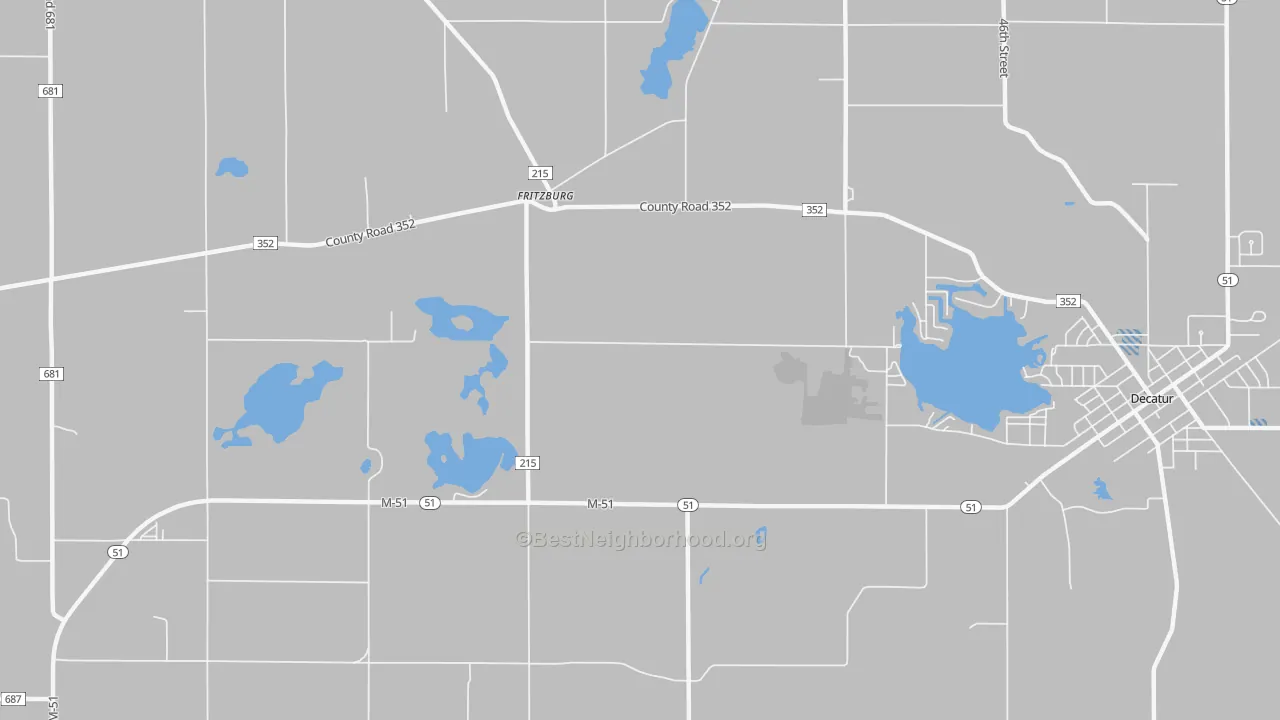 Transit Grade map of Volinia, MI