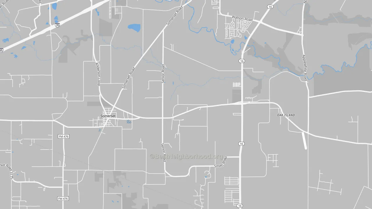 Transit Grade map of Von Ormy, TX