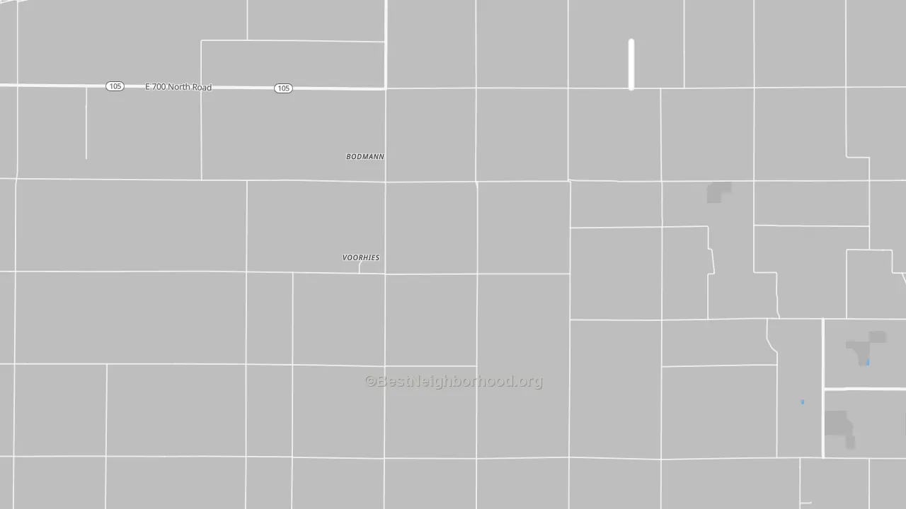 Transit Grade map of Voorhies, IL