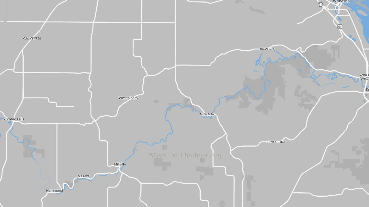 Transit Grade map of Wabasha County, MN