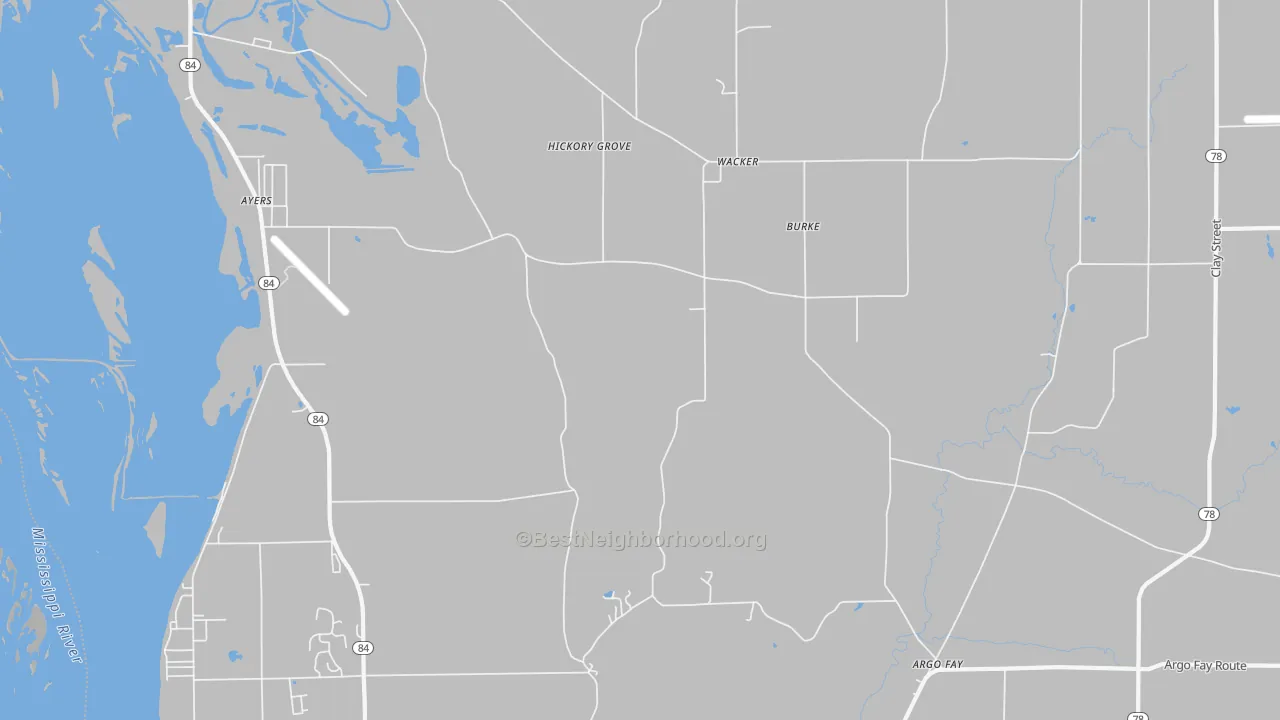 Transit Grade map of Wacker, IL