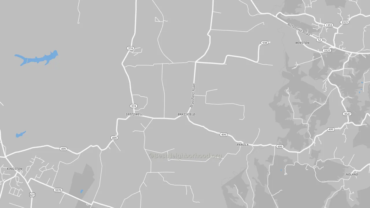 Transit Grade map of Waco, KY