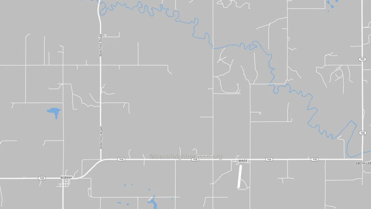 Transit Grade map of Wade, OK