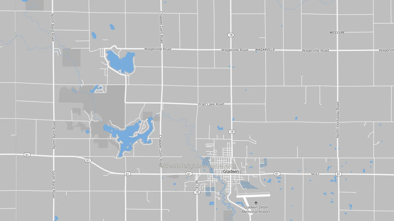 Transit Grade map of Wagarville, MI
