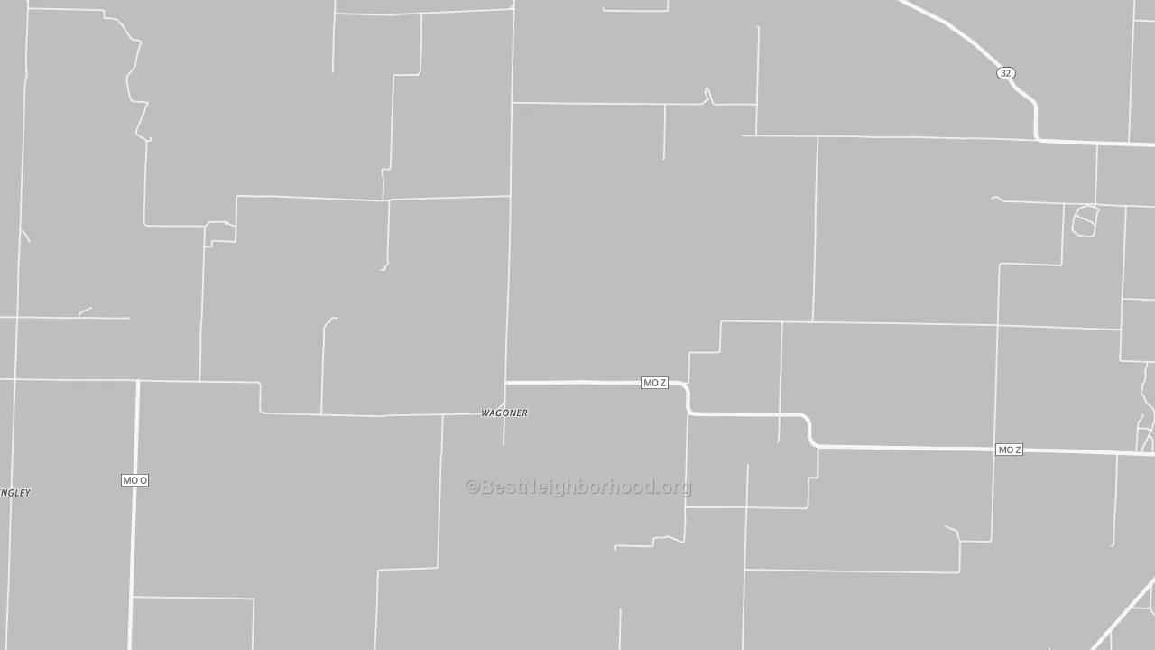 Transit Grade map of Wagoner, MO