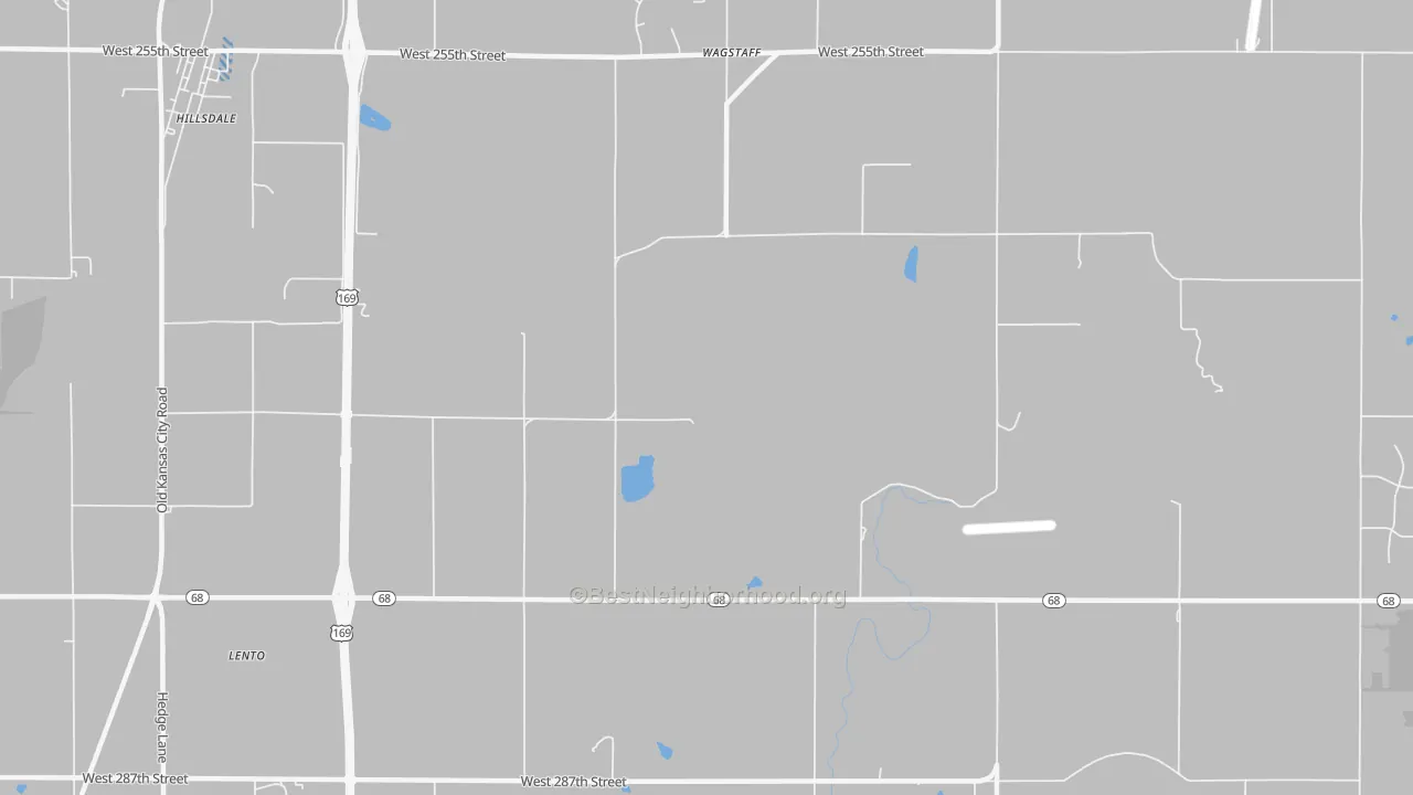 Transit Grade map of Wagstaff, KS